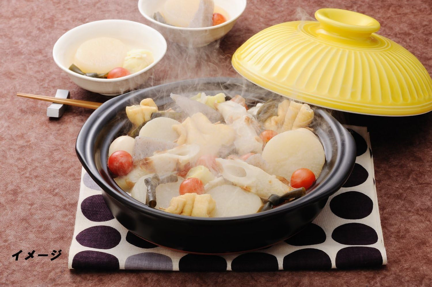 pottery-chrysanthemum-flower-earthenware-banko-ware-no-9-lapis-for-4-people-next-generation-earthenpot-that-will-decorate-your-table-stylish-direct-fire