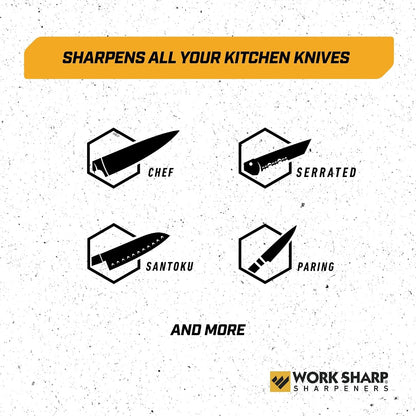 Kitchen Ceramic Honing Rod - Angle Guided - for Chef, Santoku, Paring, & Serrated Knives Black5