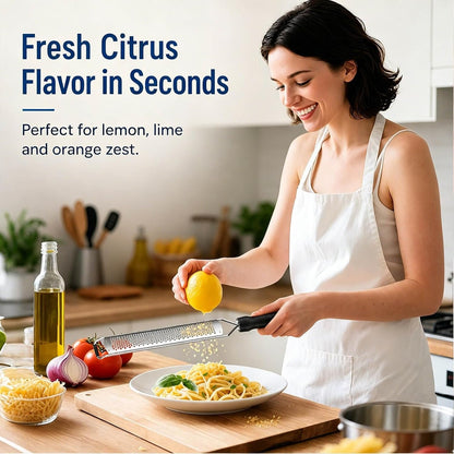 Lemon Zester Grater, Stainless Steel Zester Grater with Handle3