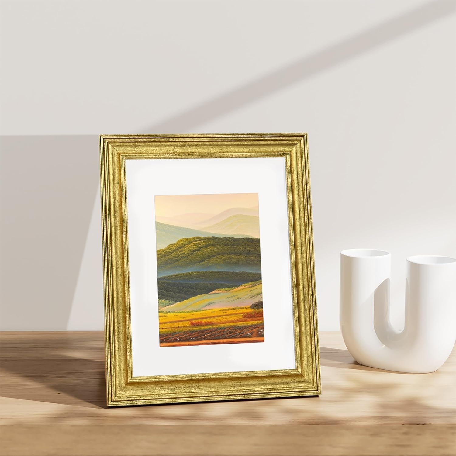 8x10-picture-frames-set-of-2-vintage-photo-frames-rustic-gold