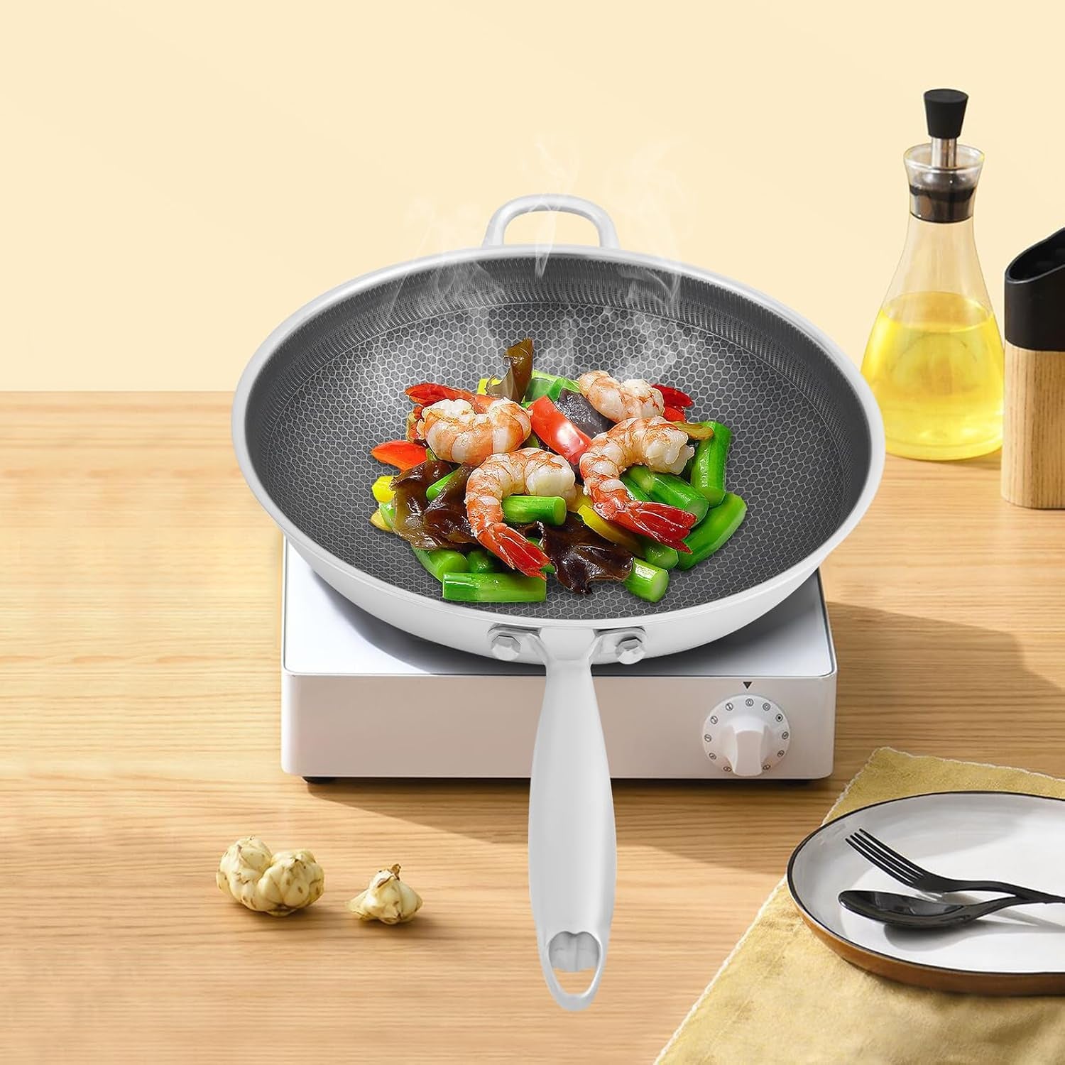 14-inch-wok-pan-with-lid-food-grade-stainless-steel-woks-stir-fry-pans-nonstick-dishwasher-and-oven-safe-cooking-pan-compatible-with-gas-induction-cooker