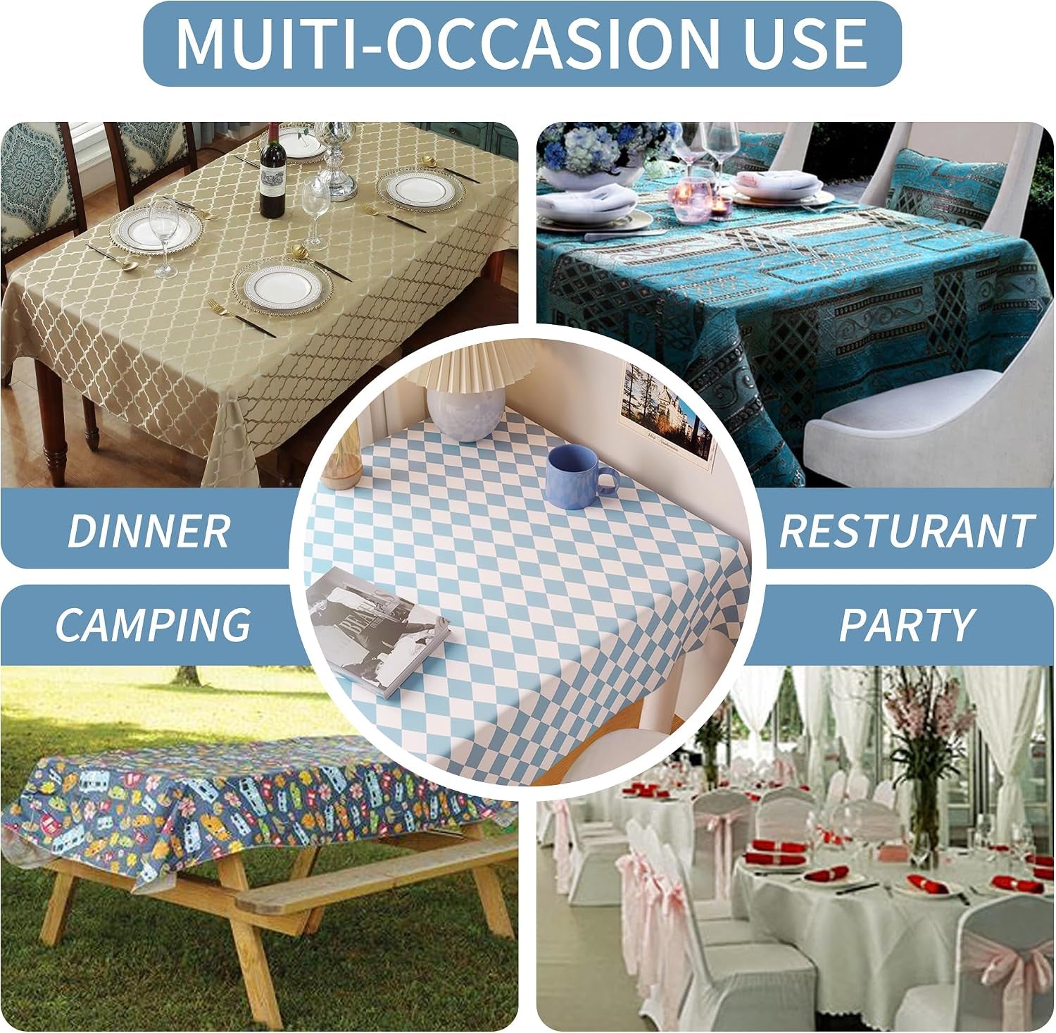 rectangle-table-cloth-100-waterproof-tablecloth-oil-proof-spill-proof-vinyl-table-cloth-wipe-clean-plastic-table-cover-for-dining-camping-indoor-and-outdoor-52-x-70-blue-checkered