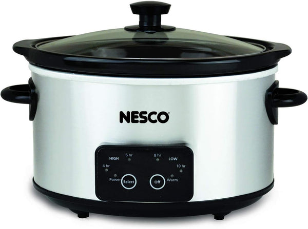 DSC-4-25, Digital Slow Cooker, 4 Quart, Silver1