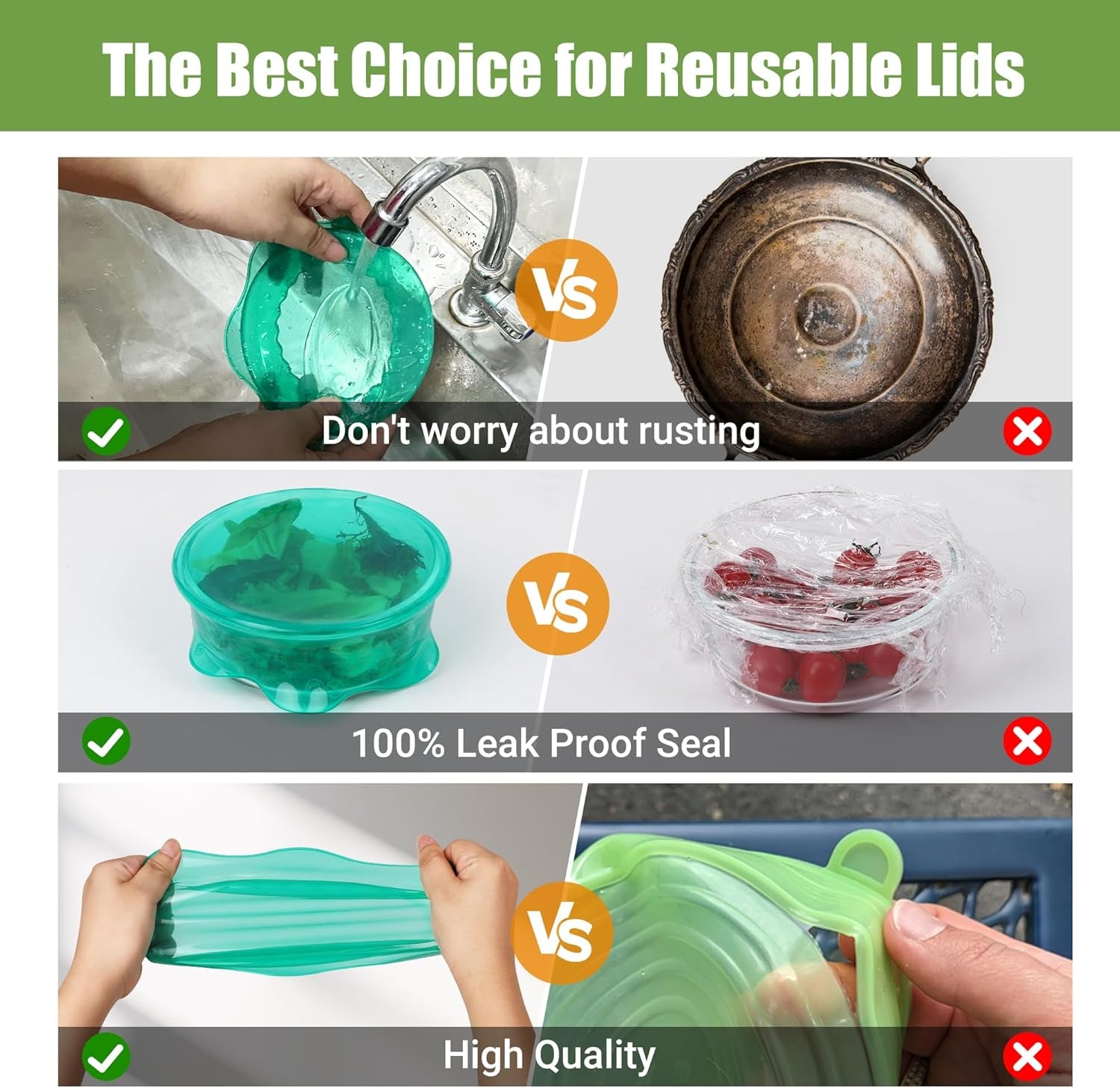 silicone-stretch-lids-for-food-storage-in-fridge-reusable-elastic-bowl-covers-for-cup-cans-jars-round-rectangle-container-food-grade-silicone-microwave-food-cover-heat-resistant-6pcs