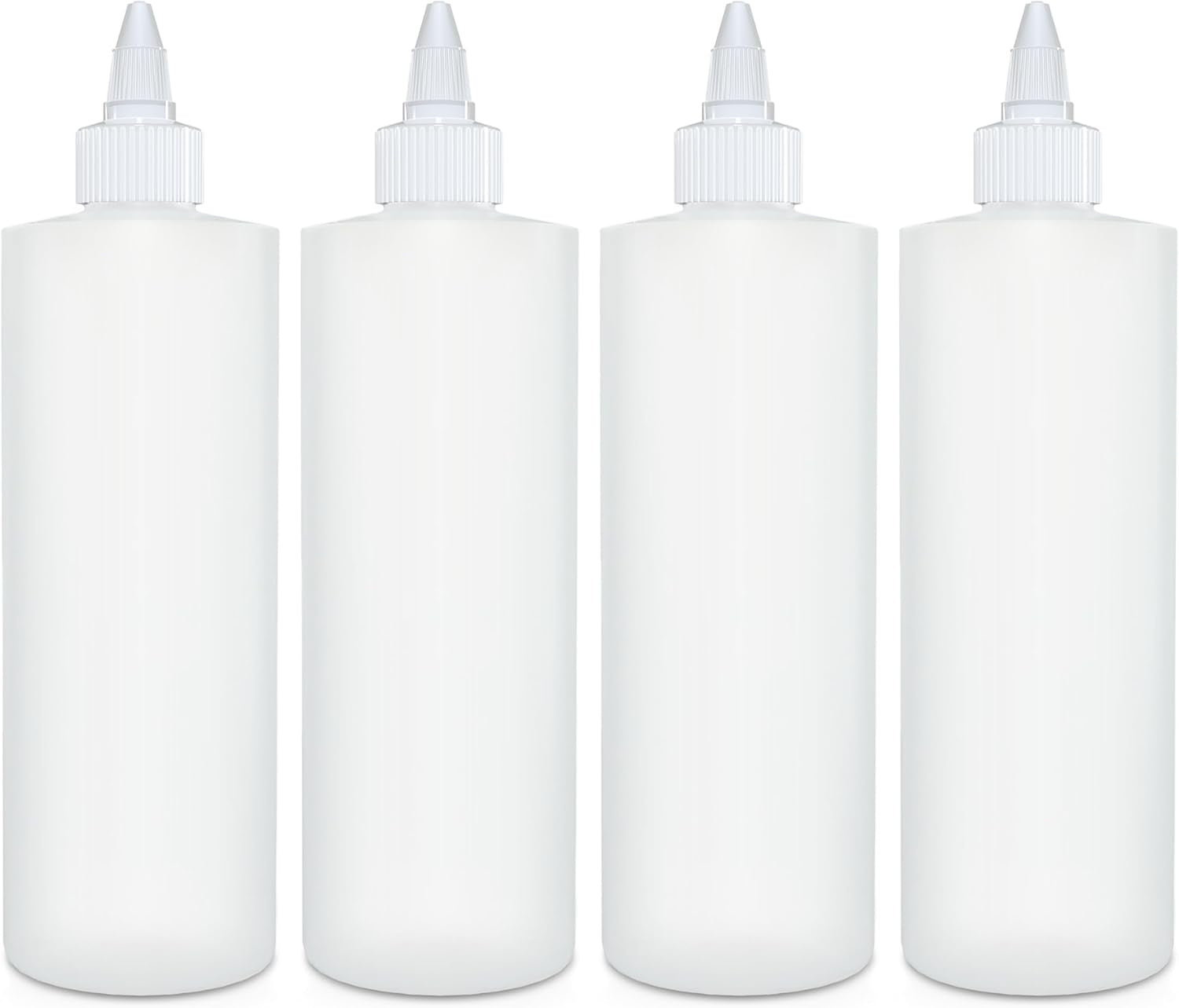 condiment-squeeze-bottles-16-oz-empty-squirt-bottle-with-twist-top-cap-leak-proof-great-for-ketchup-mustard-syrup-sauces-dressing-oil-arts-and-crafts-bpa-free-plastic-4-pack
