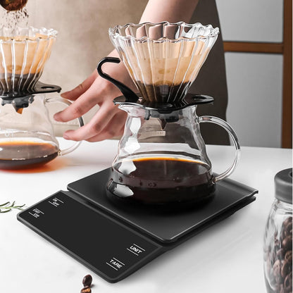 Coffee Scale with Timer, 0.1G High Precision Espresso Scale 3Kg | Digital Coffee Weight Scale with Tare Function, LED Display, Battery Powered, for Pour over Coffee and Espresso Machine7