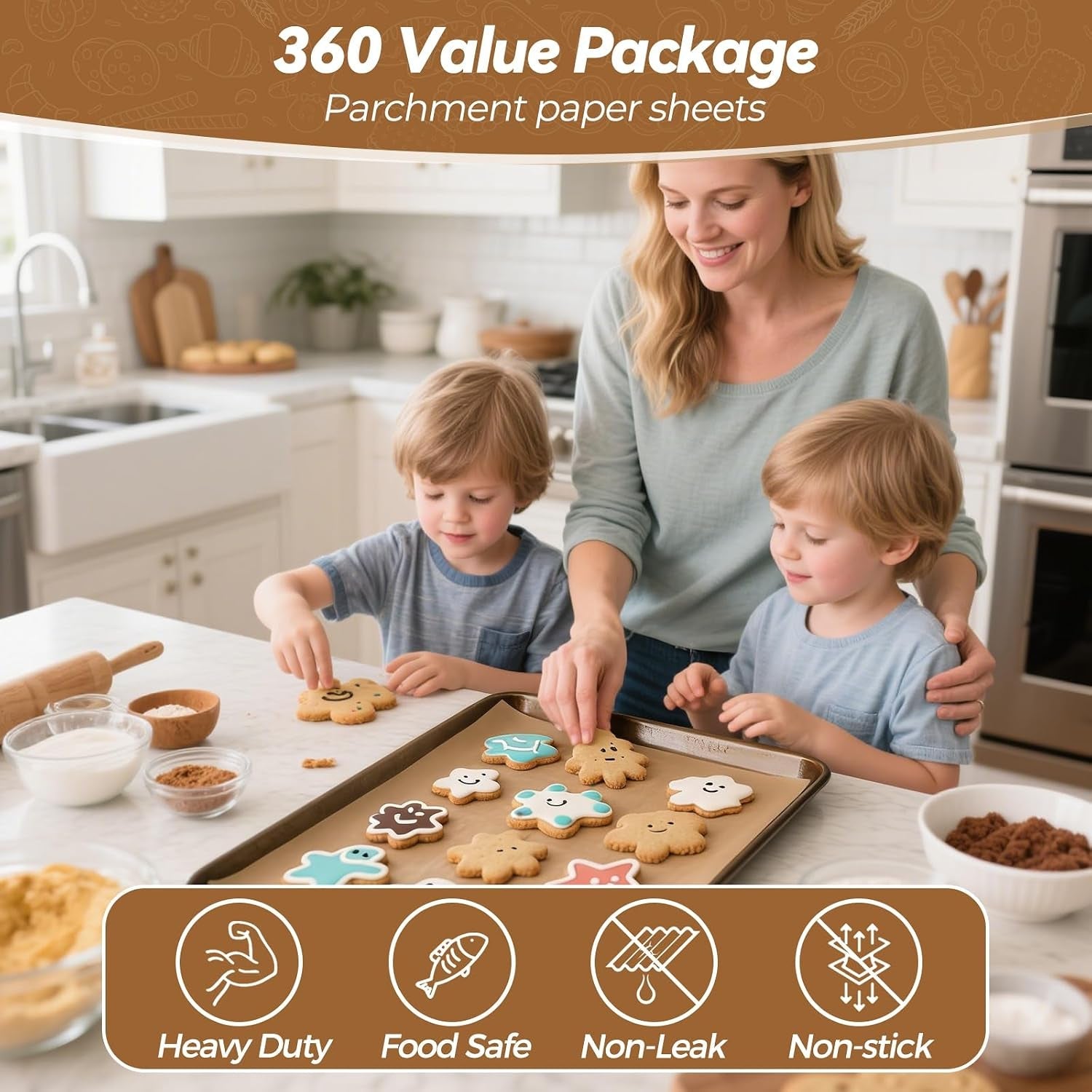 360-count-12x-16-heavy-duty-parchment-paper-sheets-for-baking-no-stick-no-leak-unbleached-baking-paper-pre-cut-half-parchment-paper-sheets-for-oven-air-fryer-microwave