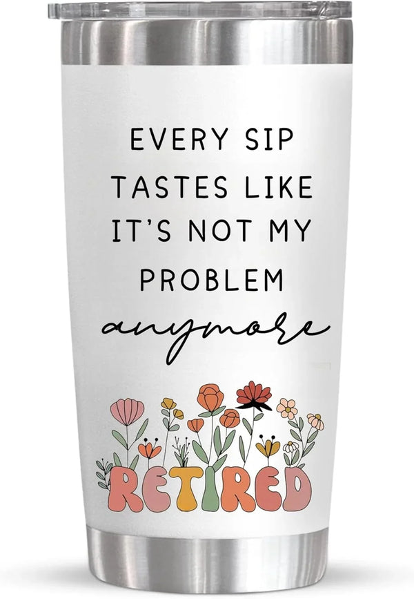 Retirement Gift for Woman Men 2026-20 Oz Tumbler | Coworker Leaving,Goodbye, Going Away, Farewell, Retired Gifts for Coworkers, Friends1