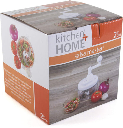 Salsa Maker, Food Chopper, Mixer and Blender -  Manual Food Processor6