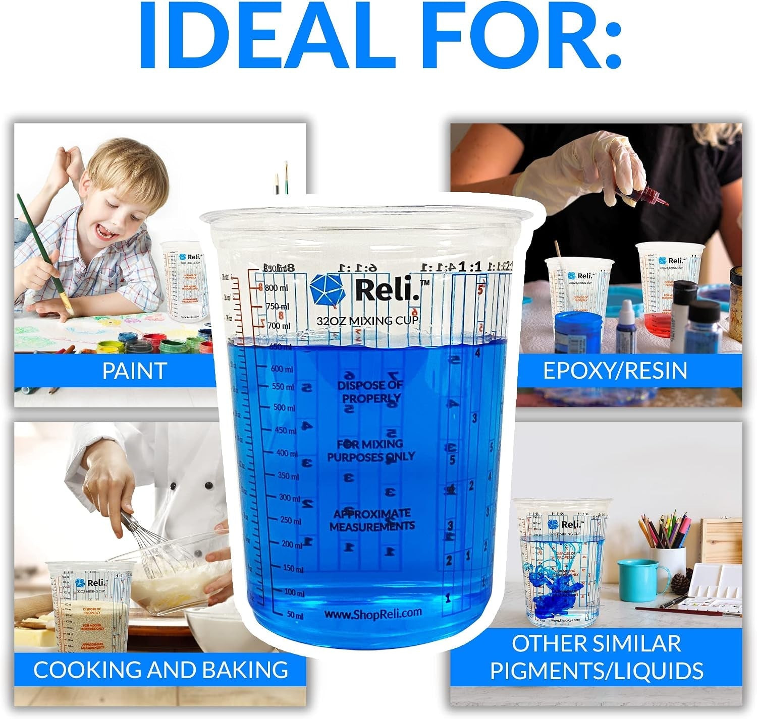 paint-mixing-cup-50-pcs-32-oz-1-quart-disposable-measuring-cups