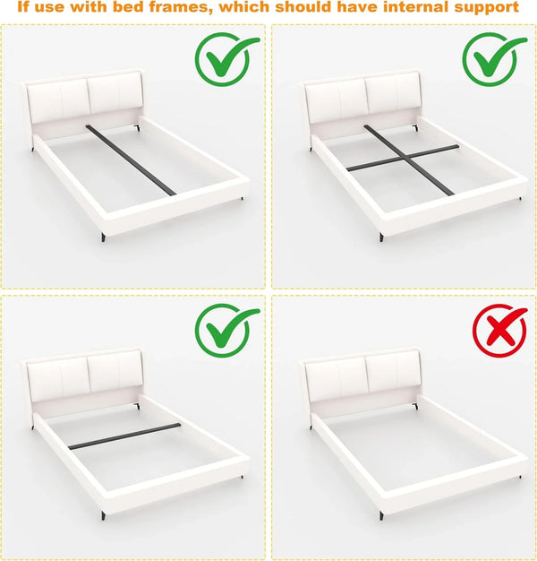 9 Inch Queen Box Spring, 3000Lbs Heavy Duty Metal Box Spring Queen Size Bed Base Mattress Foundation, Easy Assembly, Noise Free9