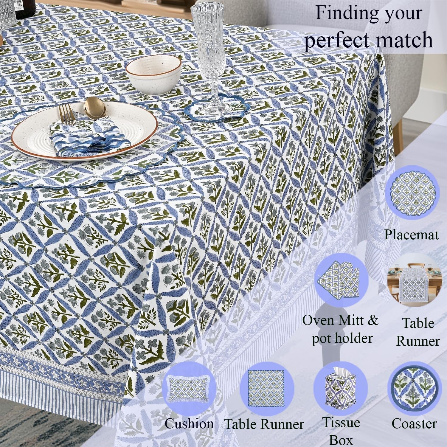 steel-blue-60x60-inches-square-100-cotton-hand-block-print-tablecloth-washable-halloween-thanksgiving-christmas-parties-wedding-use-fall-decor-farmhouse-dining-dinner-tablecloth