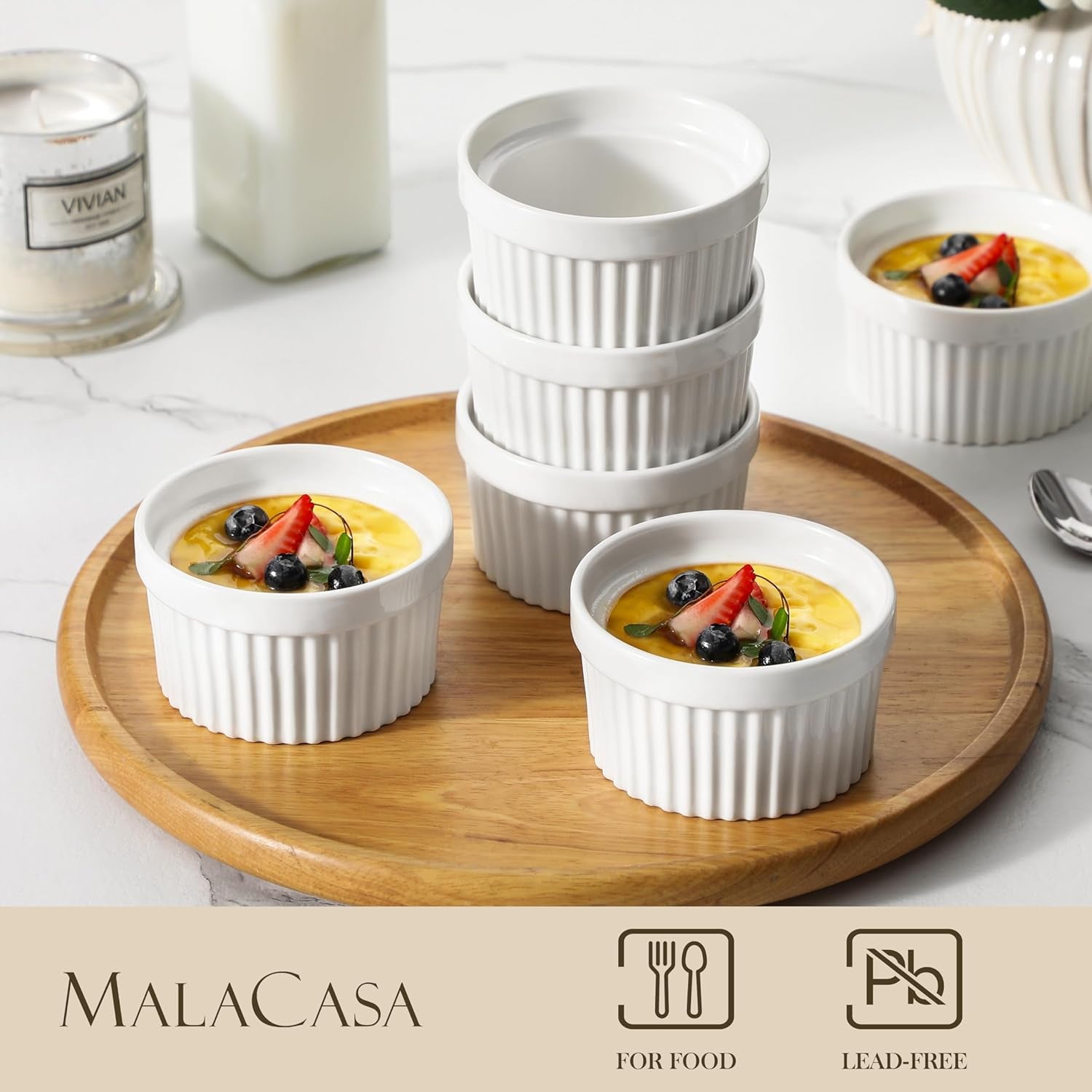 ramekins-6-oz-oven-safe-porcelain-creme-brulee-ramekins-pudding-custard-cups-small-ceramic-souffle-dishes-ramakan-ramiken-ramicans-baking-bowls-set-of-6-white-series-ramekin-dish