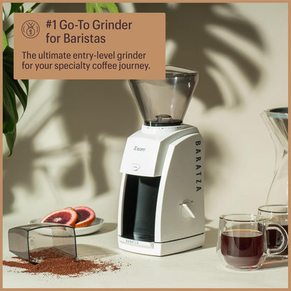 Baratza Encore Coffee Grinder ZCG485BLK, Black | Beginner-Friendly Grinder with Powerful Motor and 40Mm Conical Steel Burrs for Consistent, Brew-Ready Performance4