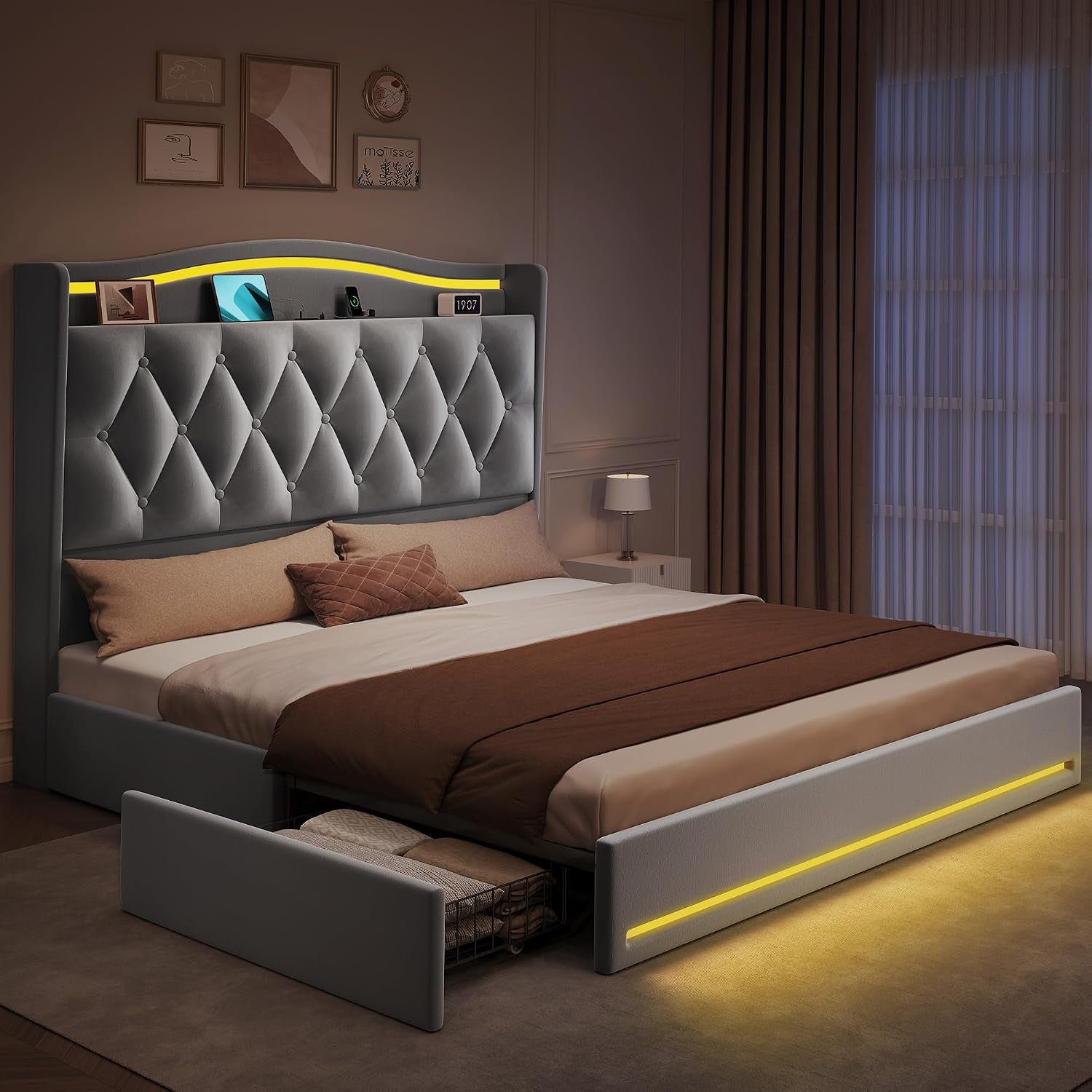 queen-size-bed-frame-with-4-storage-drawers-and-rgb-led-lights