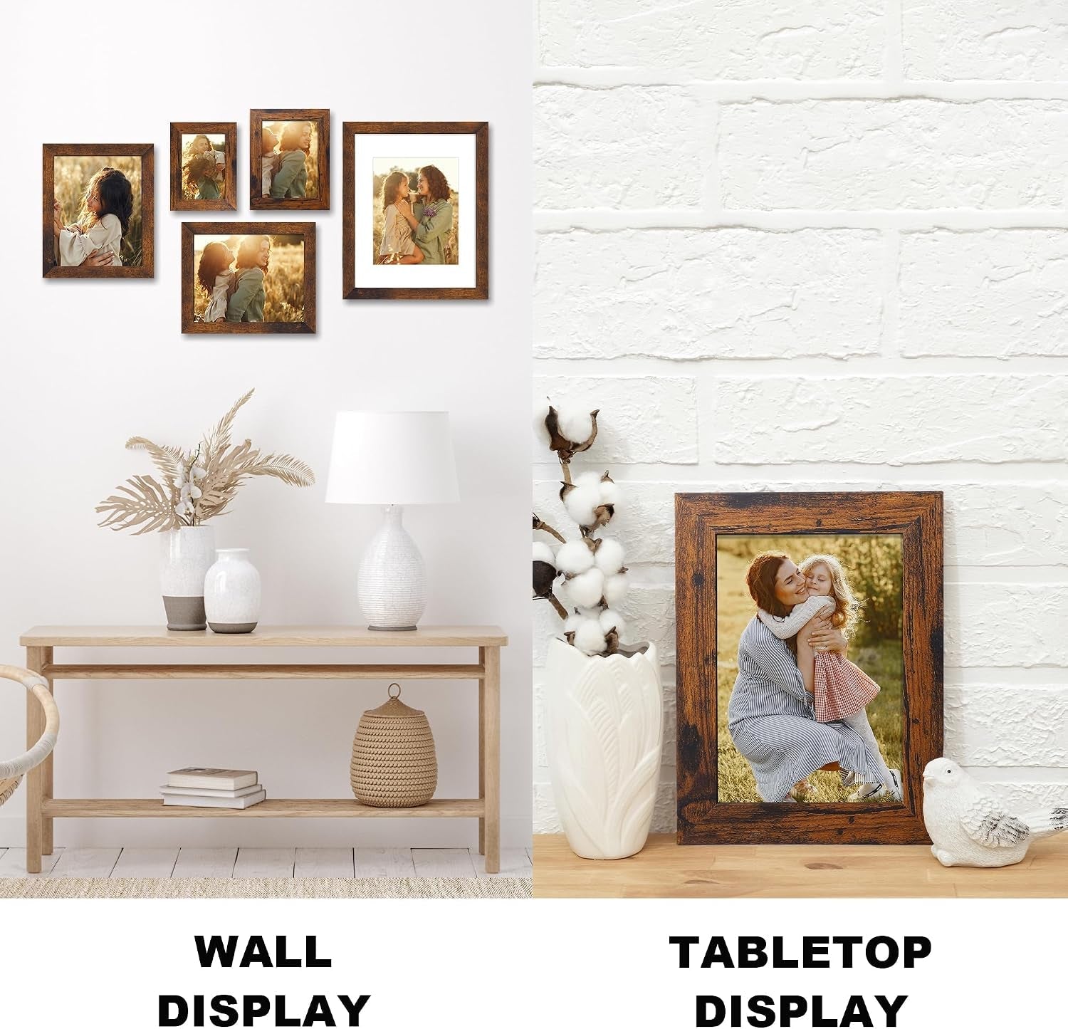 4x6-picture-frame-set-of-6-dark-brown-rustic-frame-with-high-definition-real-glass-4-x-6-wood-photo-frames-for-tabletop-display-and-wall-mounting