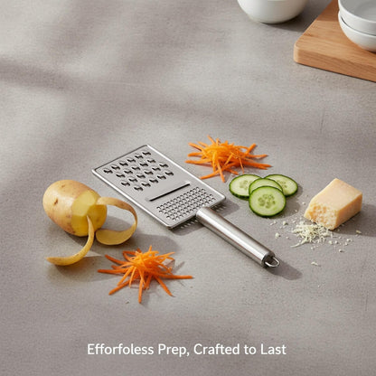Stainless Steel Vegetable Peeler and Grater, Multi-Function Handheld Tool for Peeling, Slicing, and Shredding (1 PC)3