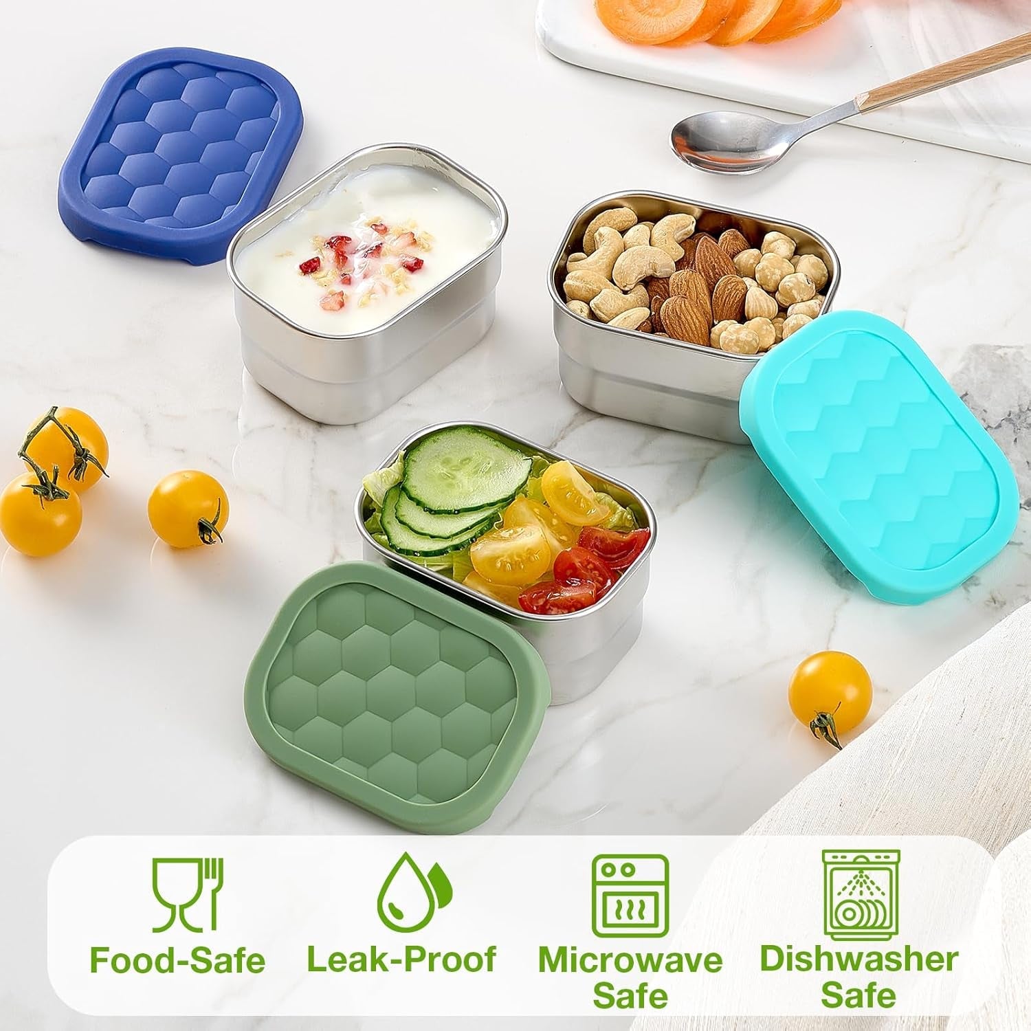 ®-3-pack-stainless-steel-snack-containers-for-kids-8-oz-easy-open-leak-proof-small-toddler-snack-containers-with-silicone-lids-stackable-metal-lunch-box-for-daycare-and-school-blue