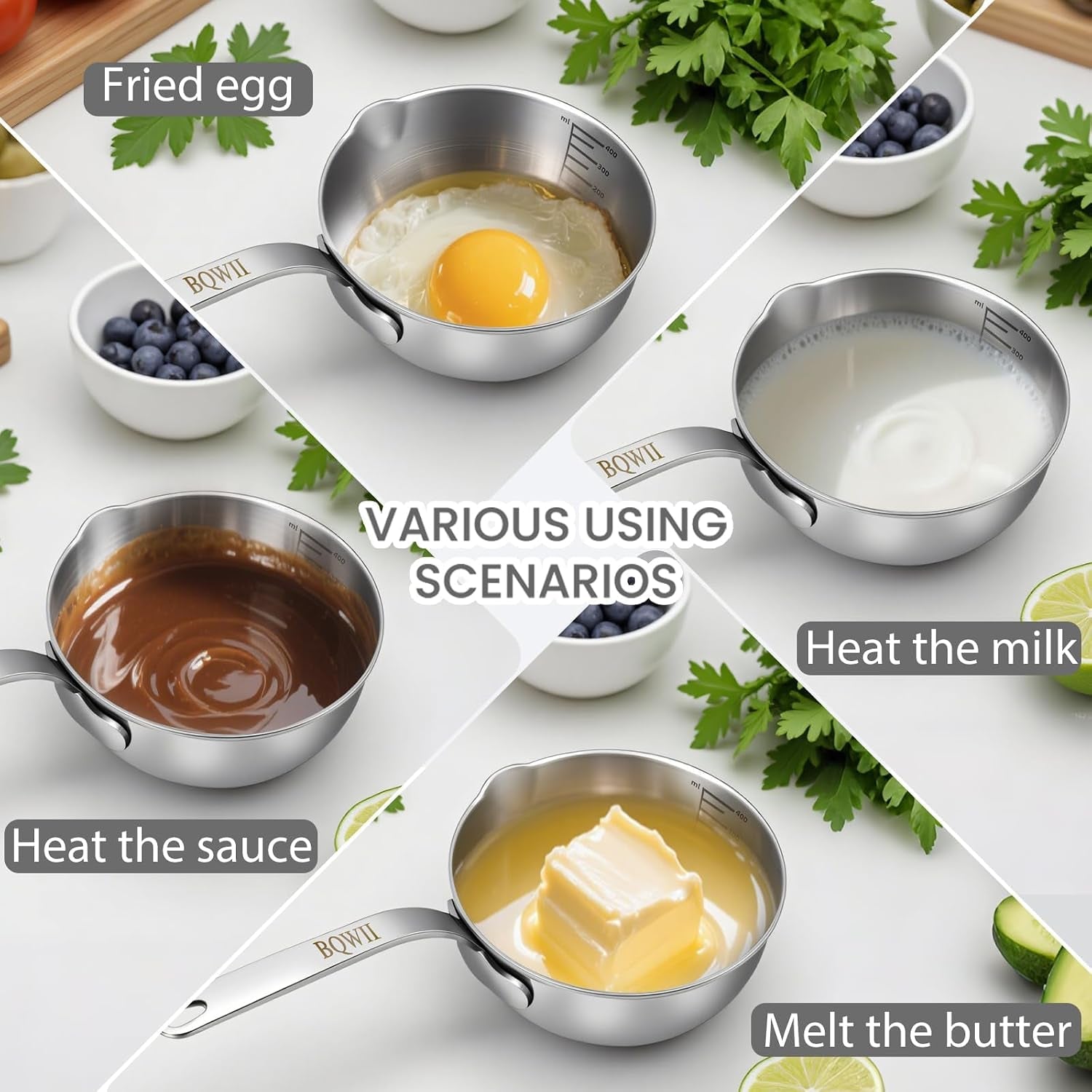 18-10-stainless-steel-butter-warmer-13-5-fl-oz-400ml-ideal-for-heating-milk-butter-sauces-baby-food-coffee-chocolate-egg-pan-compatible-with-induction-gas-stovetops