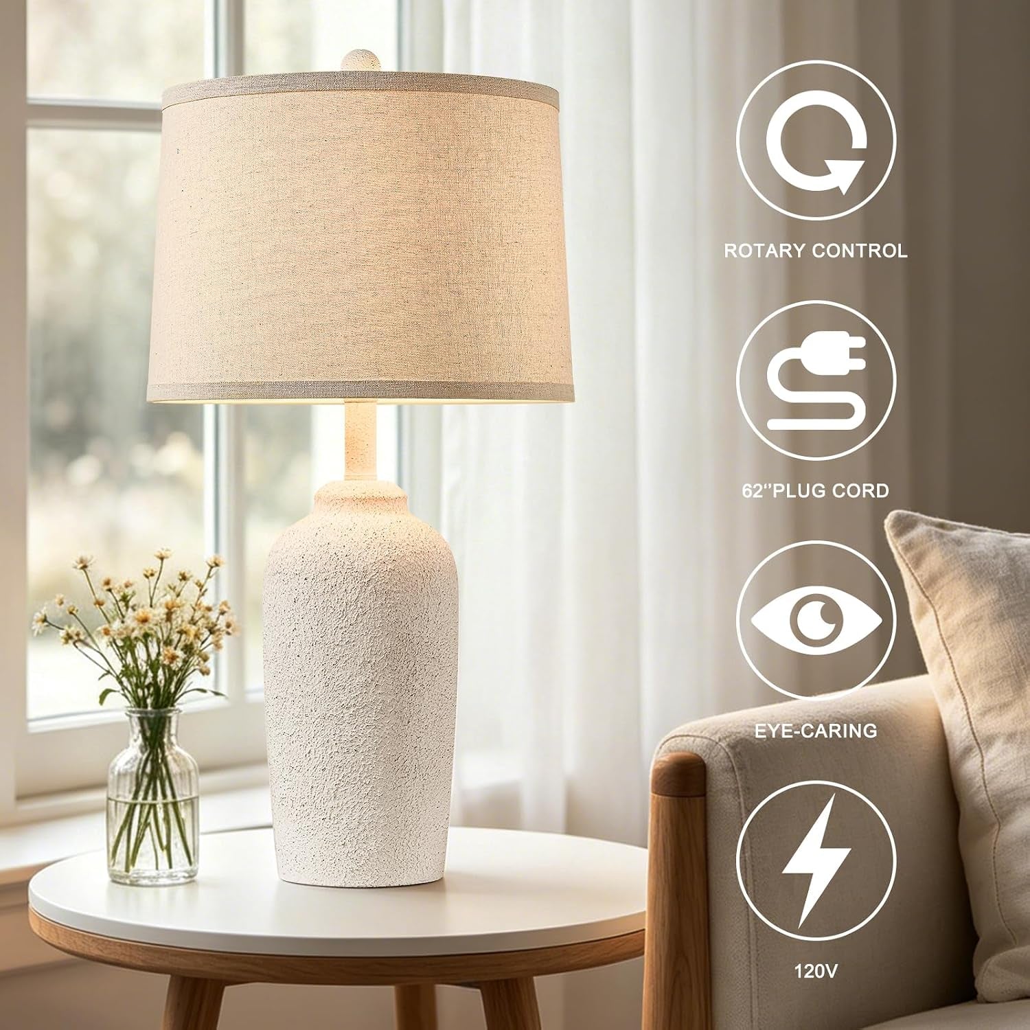 farmhouse-table-lamp-for-living-room-stone-like-bedside-lamp-for-bedroom