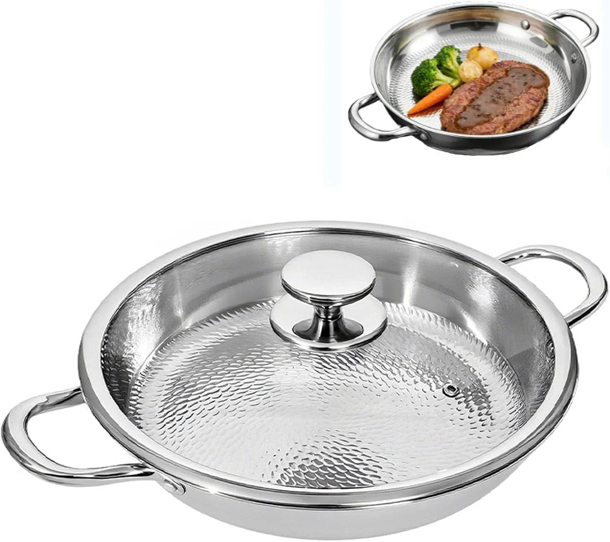 titanium-hammered-pan-upgrade-double-handle-non-stick-titanium-pans-for-cooking-ultra-durable-scratch-resistant-even-heating-frying-pans-compatible-with-all-cooktops-with-lid-9-44in