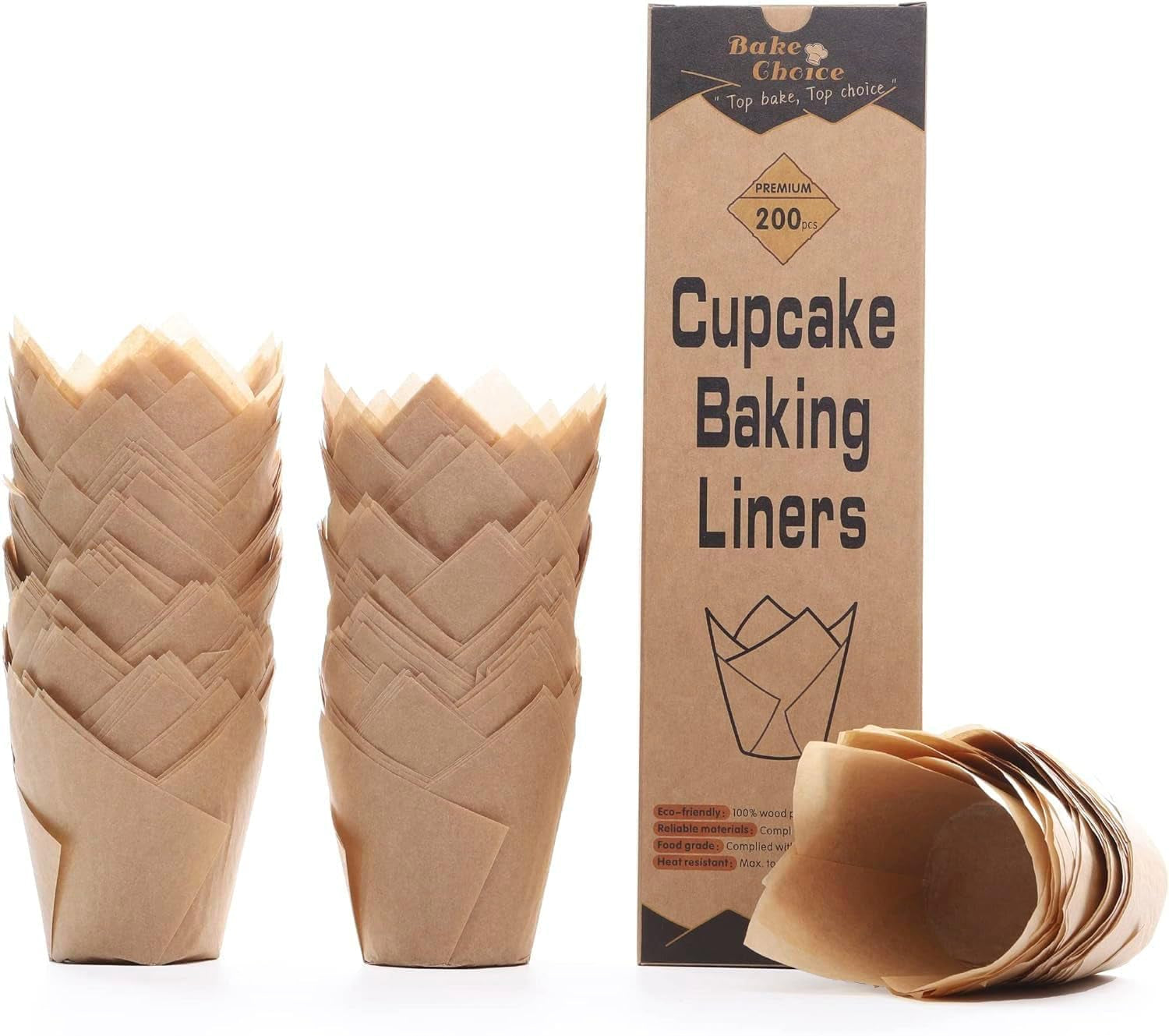 200pcs-natural-tulip-cupcake-liners-for-baking-muffin-liners-unbleached-european-parchment-paper-heat-resistant-greaseproof-cupcake-wrapper-for-party-christmas-gift