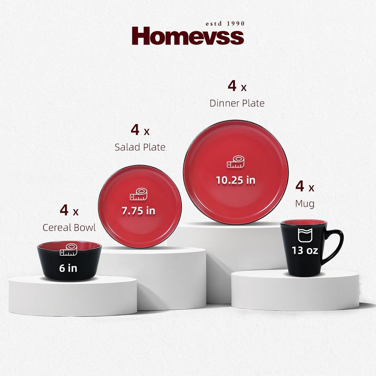 stoneware-dinnerware-set-service-for-4-16-piece-two-tone-handmade-plates-bowls-set-chip-crack-resistant-modern-tableware-red-and-black
