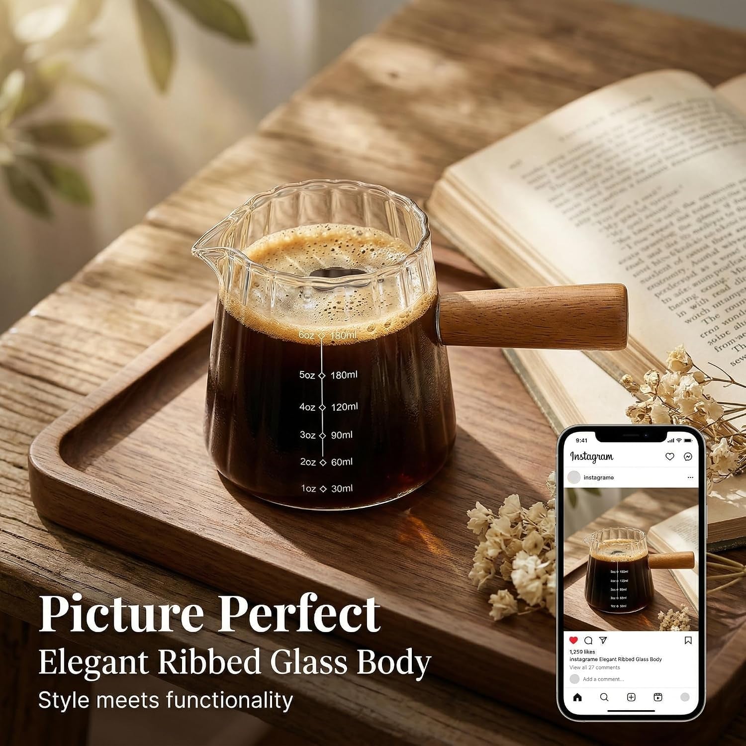 6-oz-espresso-cups-with-wood-handle-espresso-accessories-ribbed-milk-frothing-pitcher-glass-measuring-cup-shot-glass-with-v-shaped-mouth-coffee-bar-epresso-shots-cup