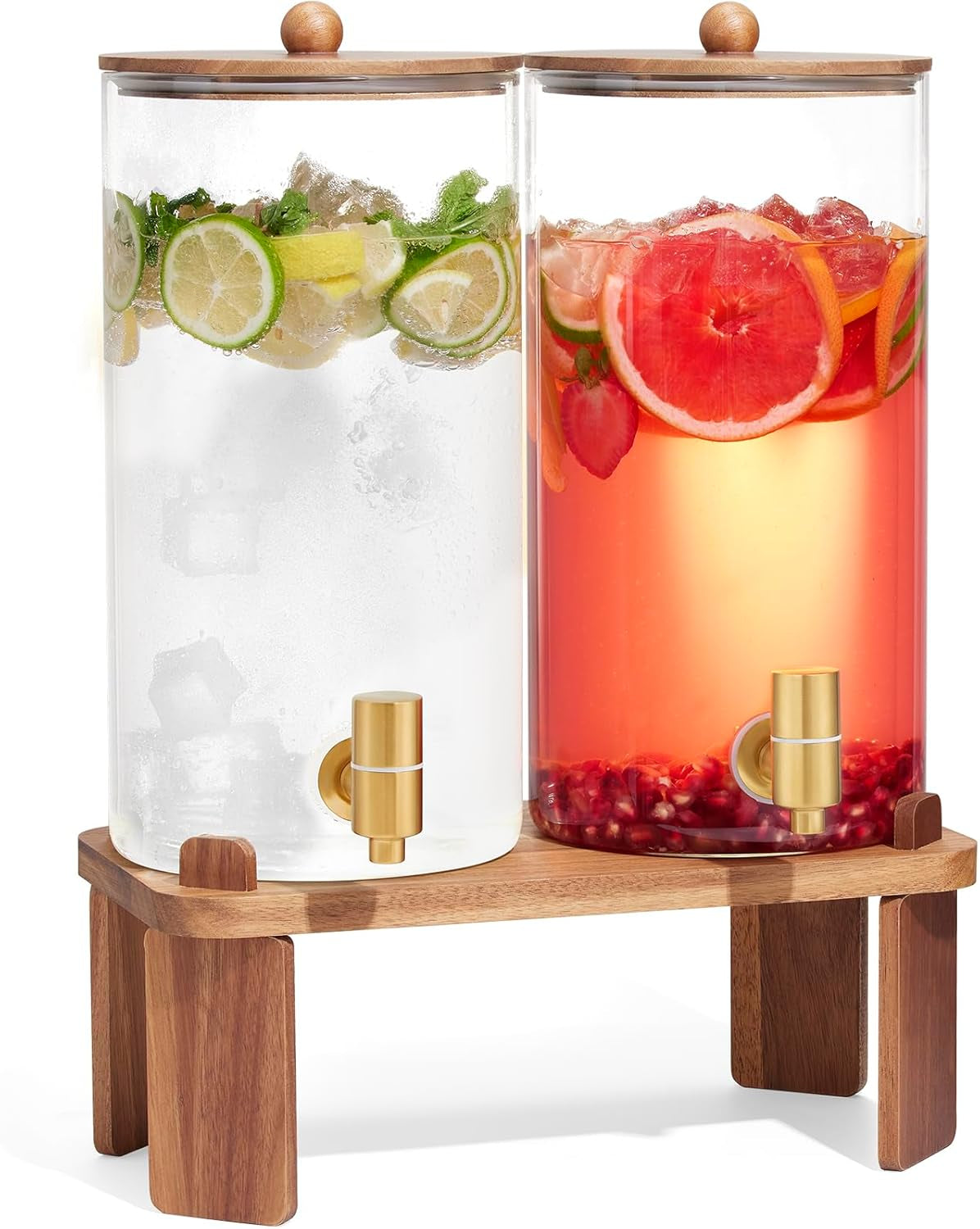 1-5-gallon-drink-dispenser-2p-glass-dispenser-w-wood-stand-6l-large-capacity-stainless-steel-spigot-beverage-container-for-lemonade-juice-sun-tea-ideal-for-home-gatherings-party-drink