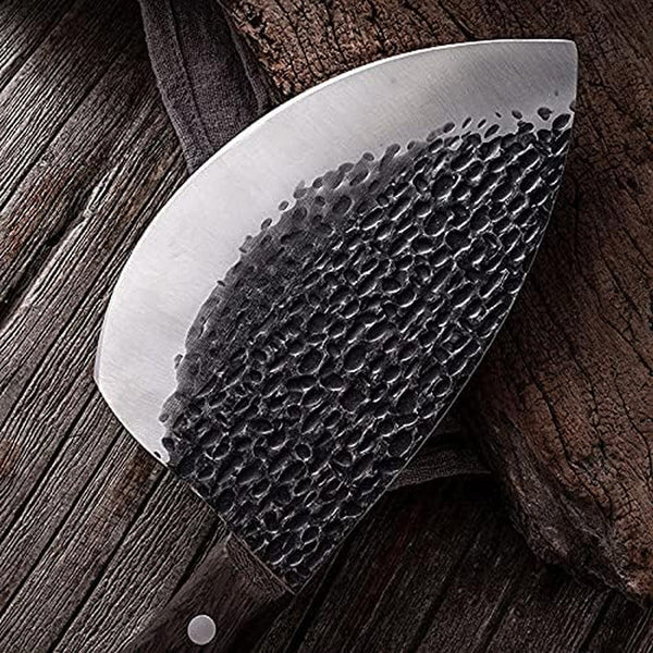 Meat Cleaver Knife, Professional Forged Fishing Butcher Knife Meat Cleaver Seafood Fish Knife Cooking Kitchen Knife Sharp Slaughter Tools7