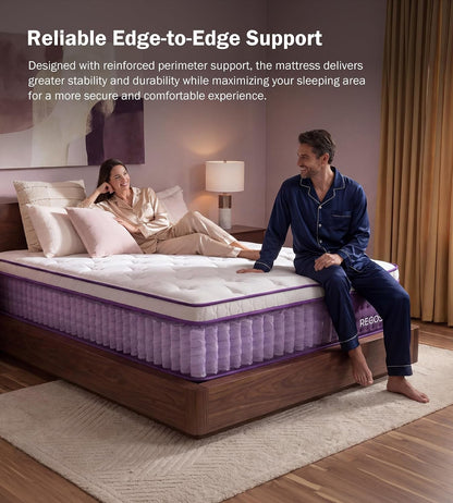 Full Mattress 12 Inch Hybrid Mattress in a Box, Soft Medium Plush7