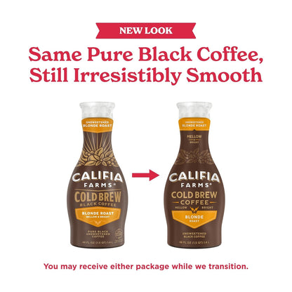 '- Pure Black Blonde Roast Cold Brew Coffee, 48 Oz, 100% Arabica, Plant Based, Vegan, Gluten Free, Non GMO, Sugar Free, Iced Coffee3
