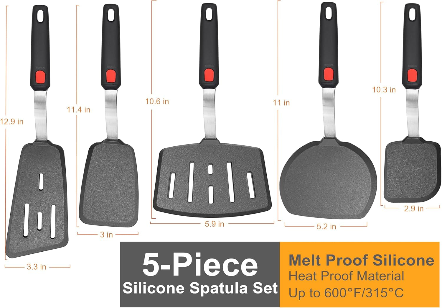 mixed-5-piece-silicone-spatula-set-no-melt-handle-and-blade