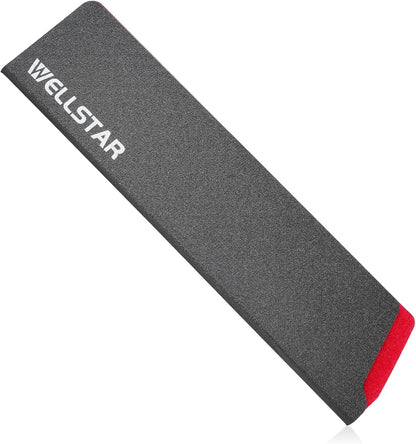 Knife Edge Guards 8 Inch, Universal Blade Covers, BPA Free ABS Protective Blade Sheaths, Non-Scratch Felt Lining Kitchen Knives Covers (Knives Not Included)1
