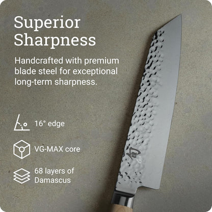 Shun Premier Blonde 8" Kiritsuke Knife3