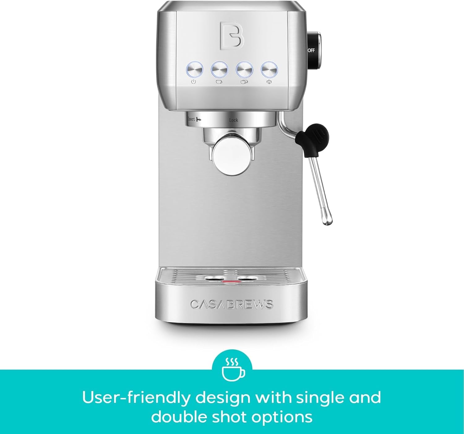 3700-essential-stainless-steel-espresso-machine-with-steam-wand-20-bar-italian-pump-powerful-steam-wand-43-9oz-removable-water-tank-compact-espresso-maker-for-home-cappuccino-latte