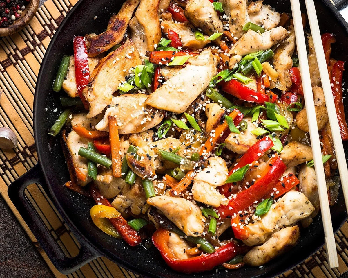 12-pre-seasoned-heavy-duty-construction-cast-iron-grilling-wok-griddle-and-stir-fry-pan
