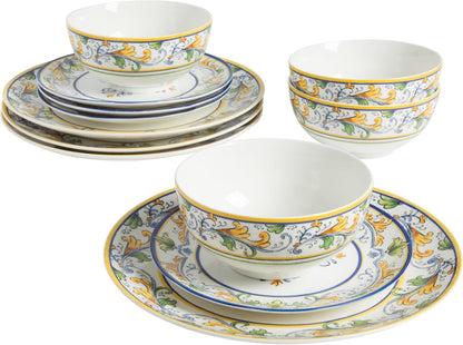 Sur La Table Kitchen Essentials Plates and Bowls Set, 12 Piece Dinnerware10