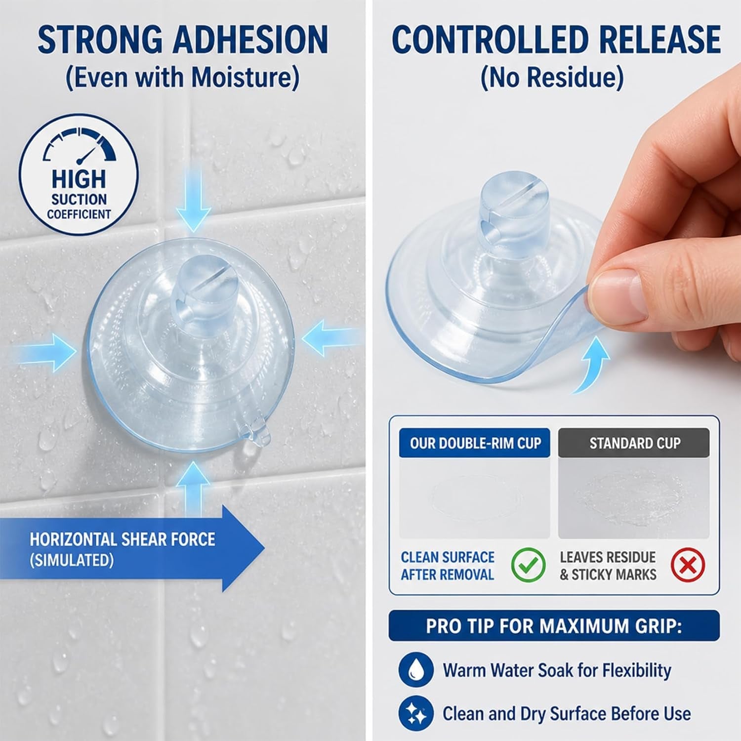 shower-caddy-suction-cup-replacement-dual-layer-thickened-connectors-compatible-with-zenna-home-and-simple-houseware-wire-racks-clear-pack-of-4