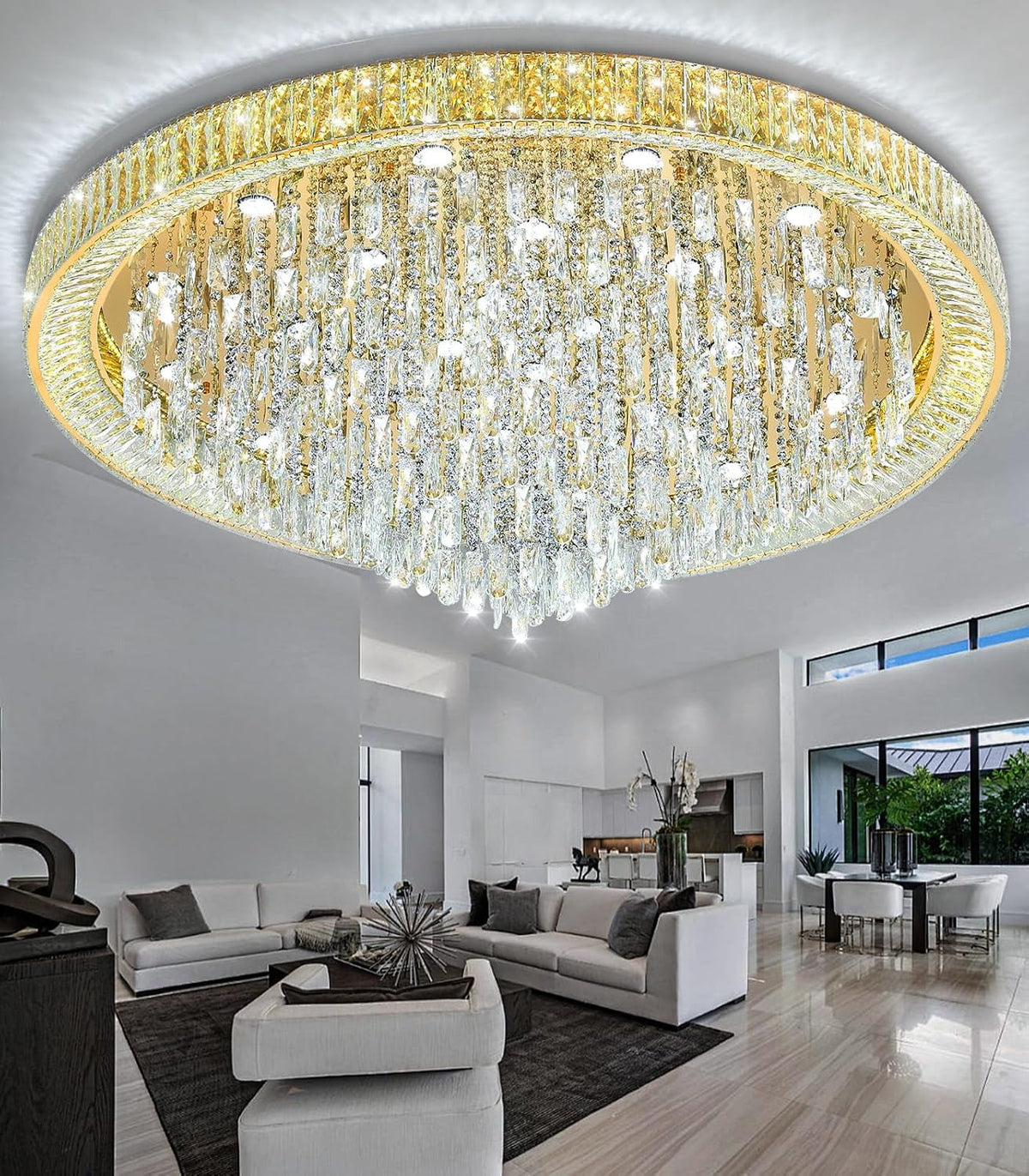 53-7-modern-crystal-big-large-chandeliers-led-dimmable-flush-mount-ceiling-chandeliers-for-living-room-high-ceiling-entrance-foyer-lobby-bedroom-gold