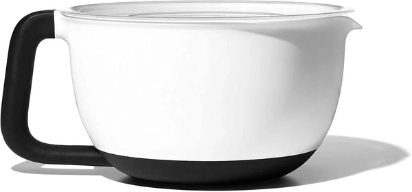 OXO Good Grips 4Qt Batter Mixing Bow with Lid, White1