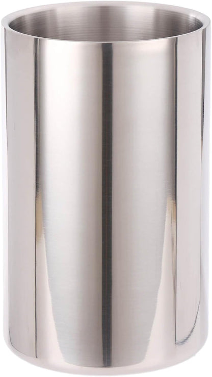 Double Wall Utensil Holder, 304 Stainless Steel Sleek Holder for Countertop1