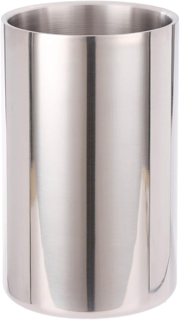 Double Wall Utensil Holder, 304 Stainless Steel Sleek Holder for Countertop1