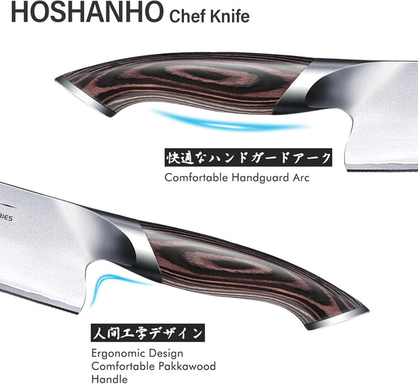 Ultra Sharp High Carbon Stainless Steel Fillet Knife 7 Inch Professional Kitchen Knife with Ergonomic Handle5