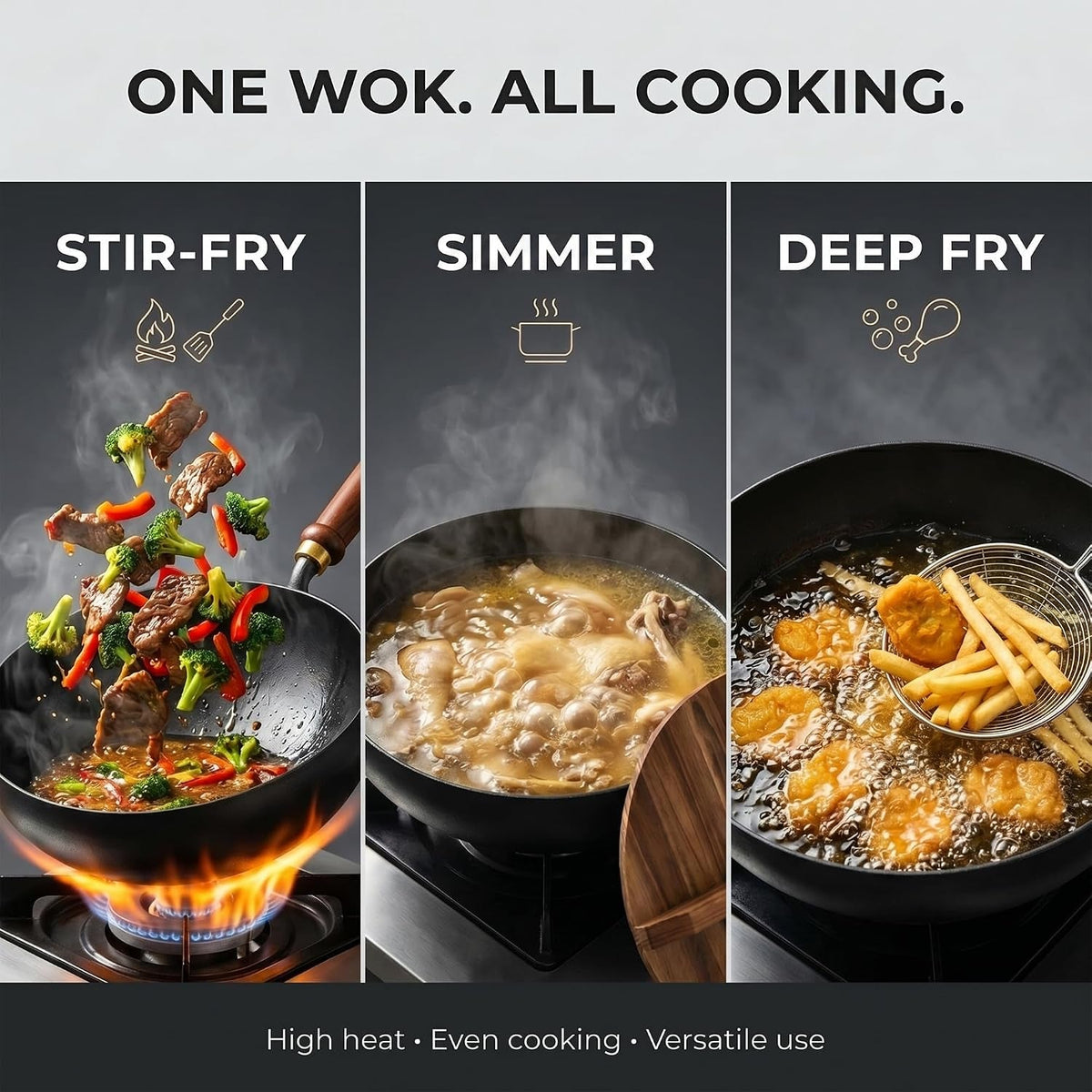 cast-iron-wok-japanese-cookware-with-lid-pan-cooking-thick-soup-hand-hammered-frying-pot-hotpot-mini-small-asian-non-stick-upgraded-sauce-steel-carbon-deep-enamel-skilletglass-lid-11in