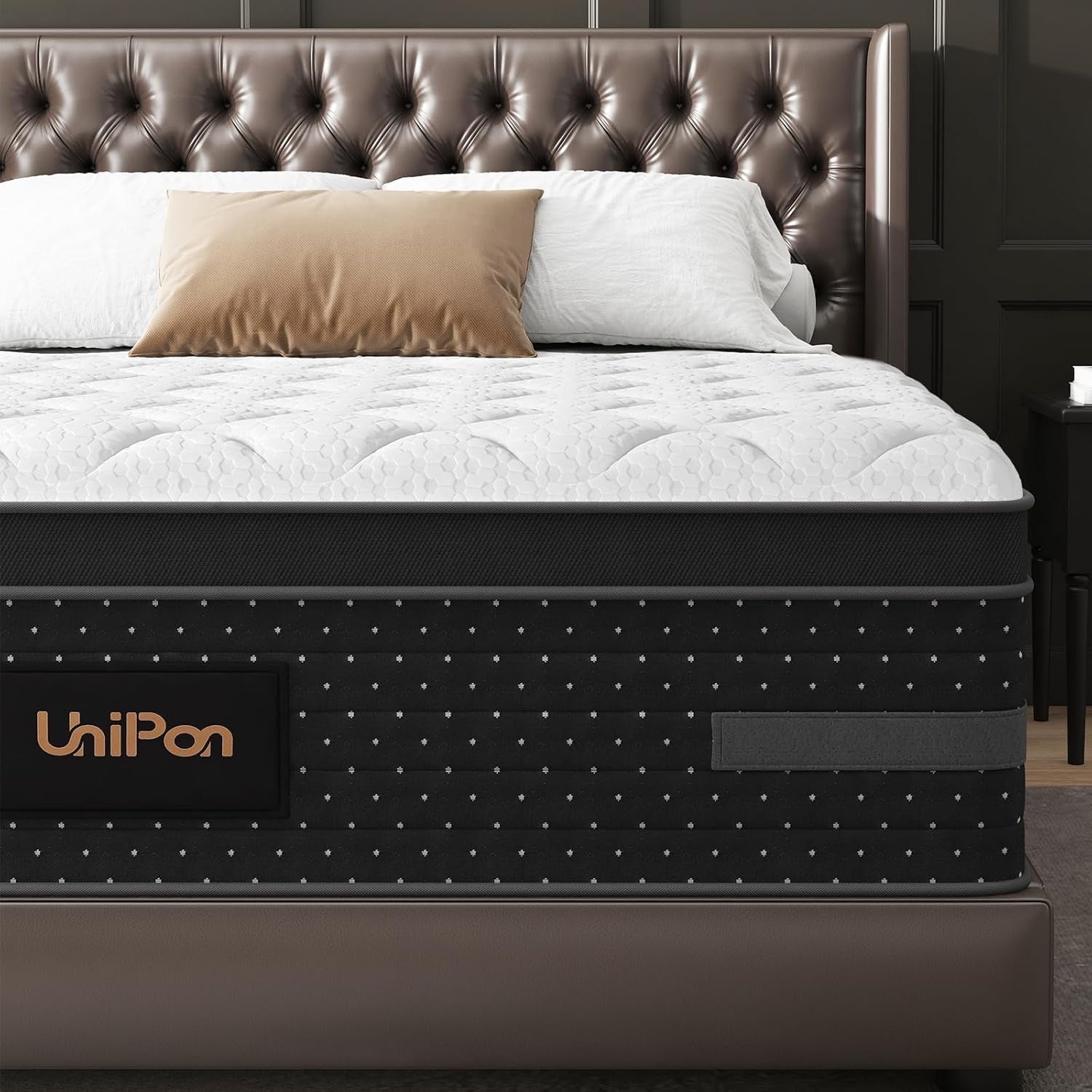 medium-firm-queen-size-mattress-14-inch-hybrid-mattress-in-a-box-with-zoned-lumbar-support-for-side-sleepers-pressure-relief-fiberglass-free-365-nights-trial-10-years-warranty