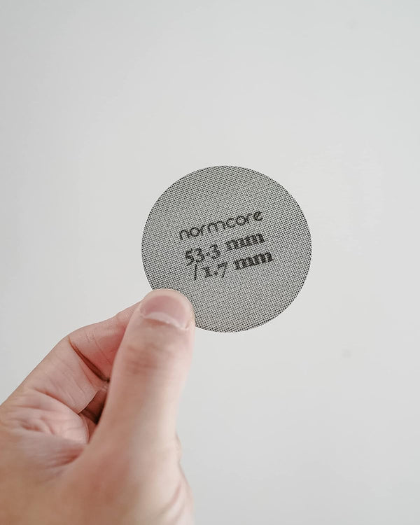53.3Mm Puck Screen - Lower Shower Screen - Metal Contact Screen for Espresso 54Mm Portafilter Filter Basket - 1.7Mm Thickness 150Μm - 316 Stainless Steel5