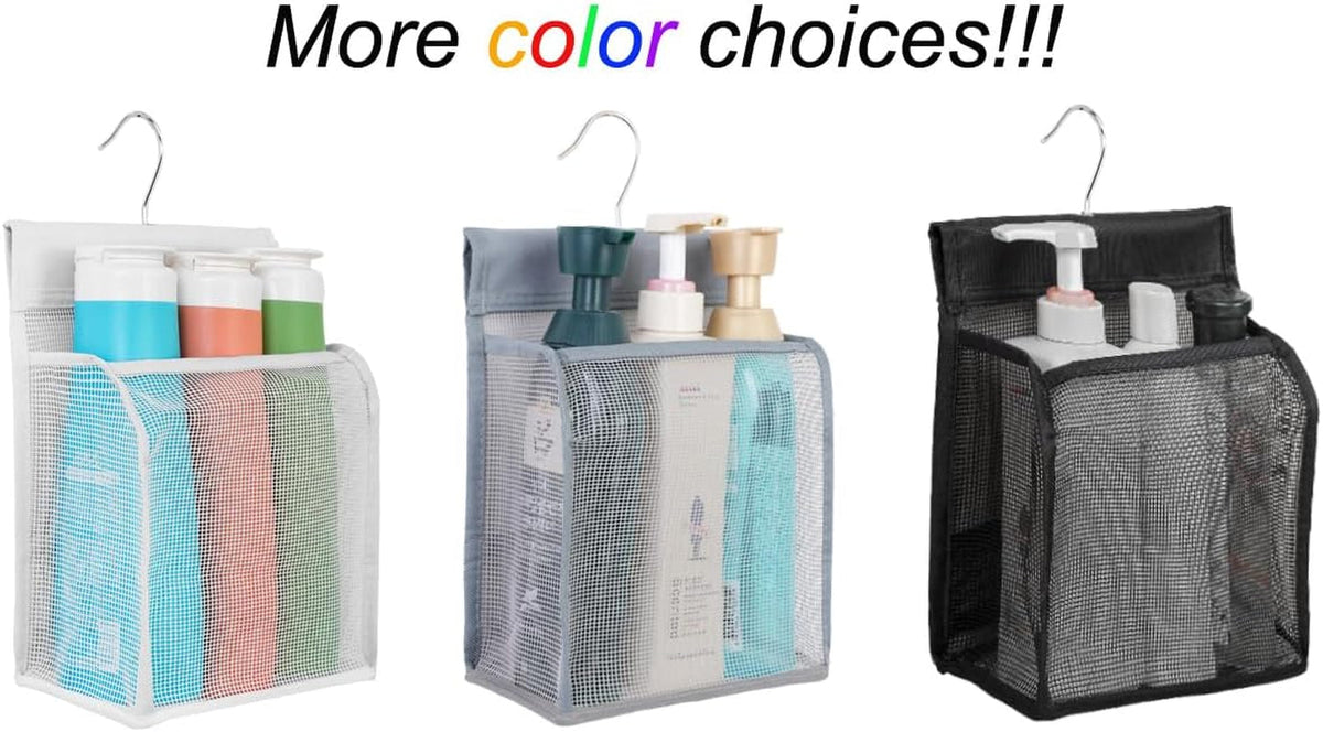 hanging-mesh-shower-caddy-organizer-bathroom-storage-bag-with-hooks-for-camper-gym-cruise-cabin-college-dorm-shower-swimming-and-rv-black