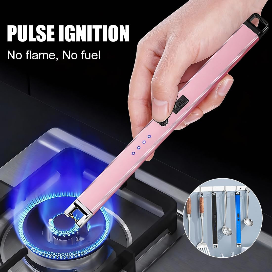 electric-candle-lighter-2-pack-usb-rechargeable-lighters-plasma-arc-lighter