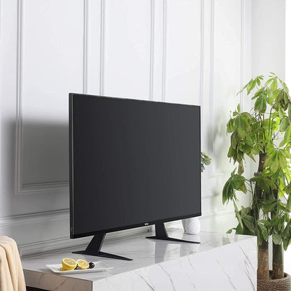 Universal TV Stand, Metal TV Legs for 20-65 Inch Lcd/Led/Oled/Plasma Flat&Curved Screen TV Height Adjustment with VESA 75X75Mm to 800X500Mm Max ML17604